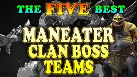 The first 5 Champions are for Dungeon and Clan Boss teams. . Clan boss teams